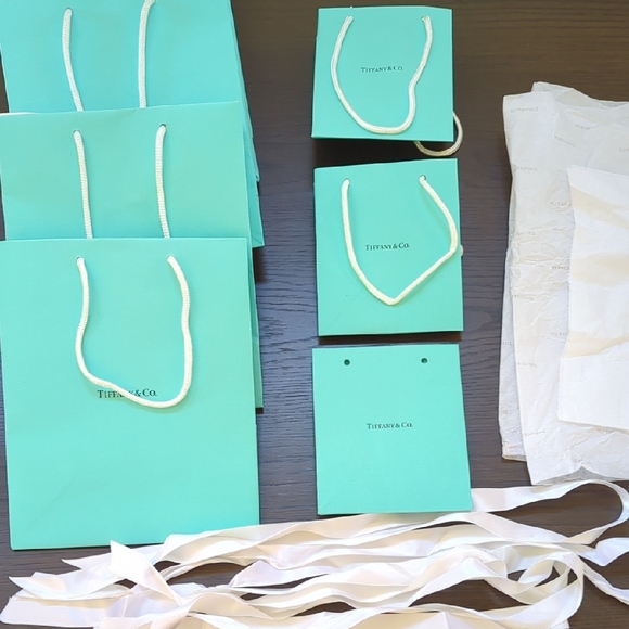Tiffany & Co. Shopping Bag Set - Picture 1 of 9